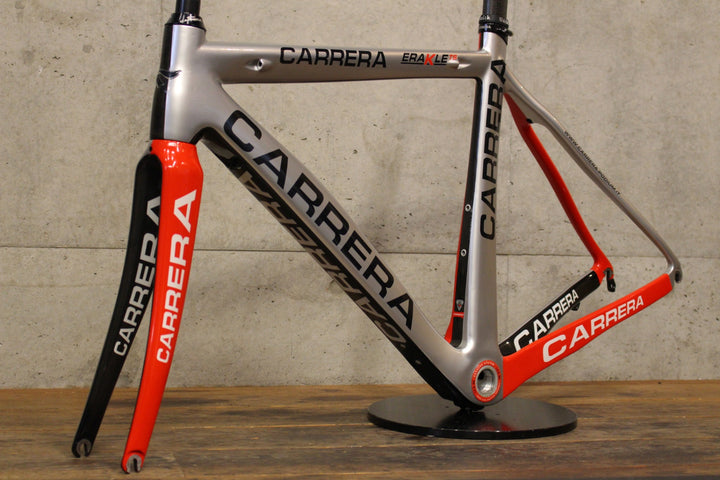 カレラ CARRERA エラクル ERAKLE TS 2013モデル Sサイズ カーボン ロードバイク フレームセット 【福岡店】