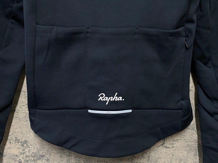 KI818 ラファ Rapha MEN'S CORE WINTER JACKET 長袖 サイクルジャケット 黒 S 裏起毛