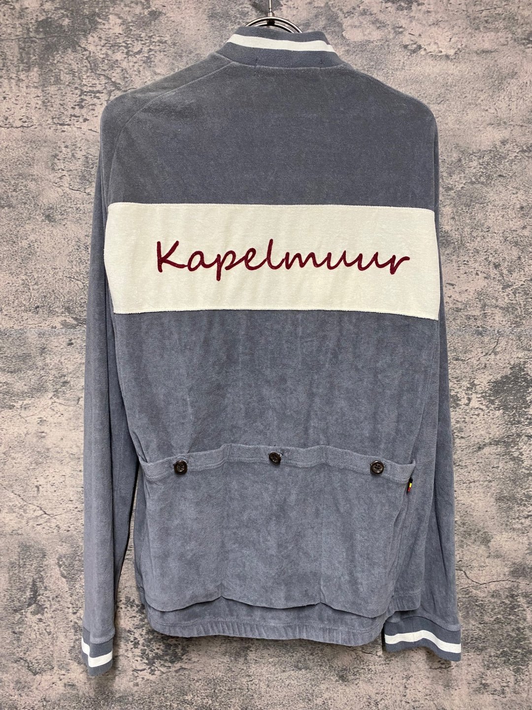 KD841 カペルミュール KAPELMUUR 長袖 サイクルジャージ グレー L