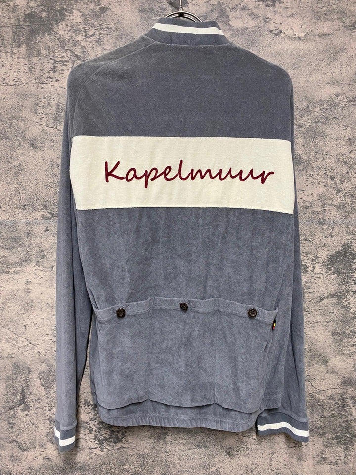 KD841 カペルミュール KAPELMUUR 長袖 サイクルジャージ グレー L