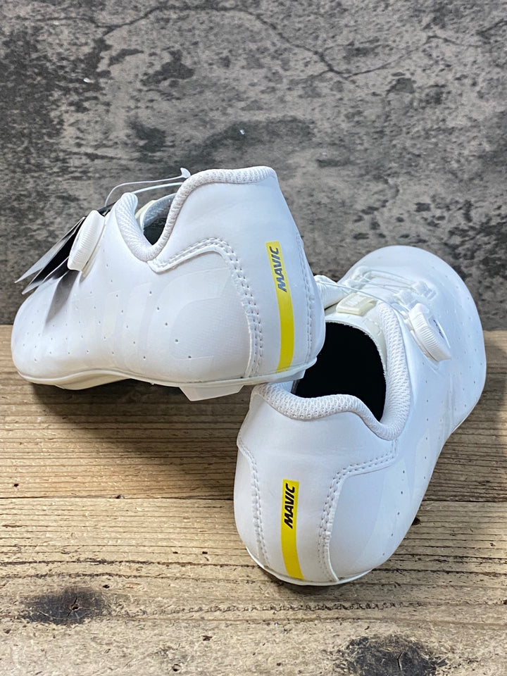 KF311 マヴィック MAVIC COSMIC BOA ビンディングシューズ 白 3穴 BOA EU42 2/3