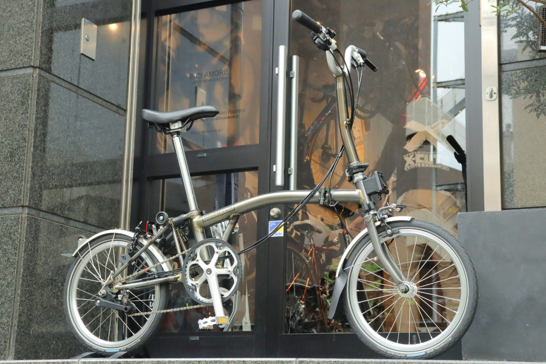 ブロンプトン BROMPTON M6L 2018モデル RAWカラー ミニベロ 折り畳み 