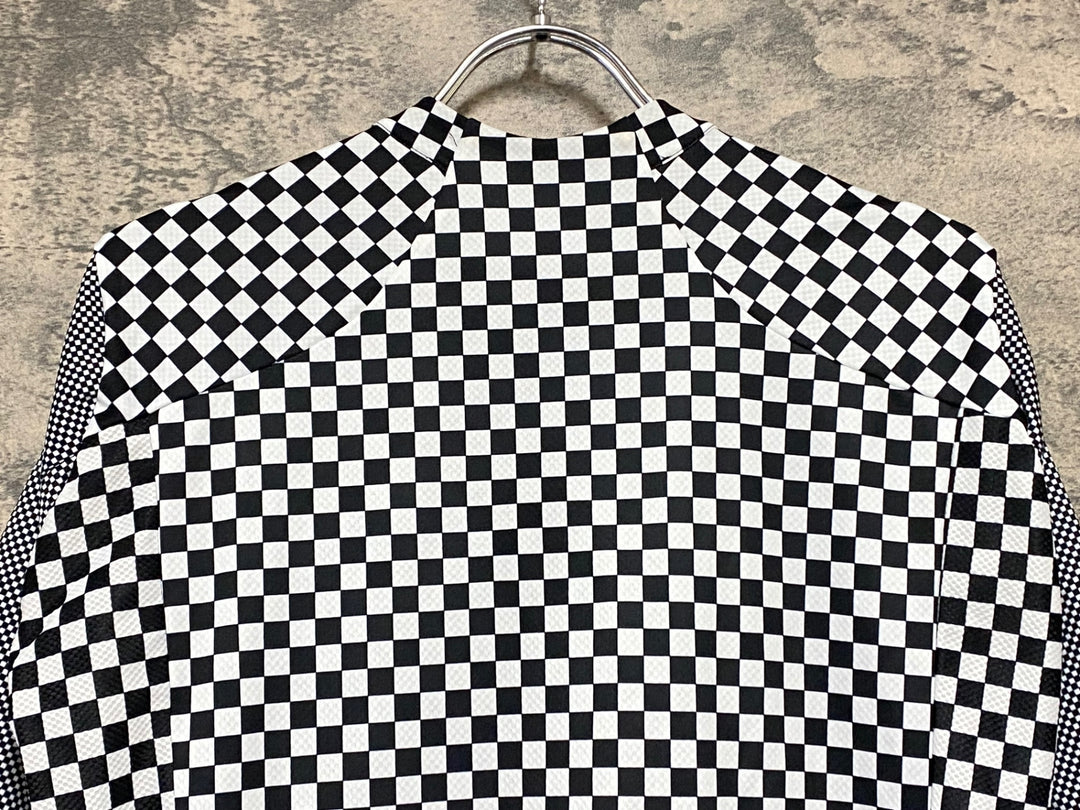 KH315 スポーツフル sportful 半袖 サイクルジャージ 白黒 M