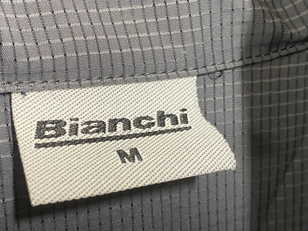 KG237 ビアンキ Bianchi 長袖 ウィンドブレーカー グレー M