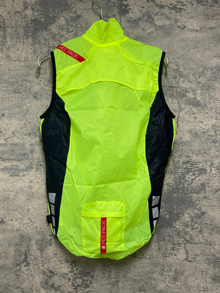JS542 スポーツフル SPORTFUL HOTPACK 5 VEST ジレ サイクルベスト 黄 S