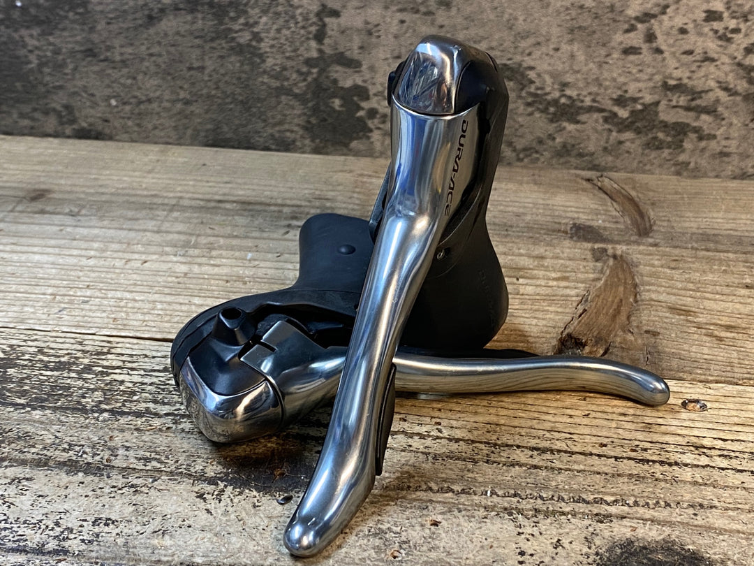 JO751 シマノ SHIMANO デュラエース DURA-ACE ST-7801 STIレバー 10S 左右セット ※変速滑り ジャンク