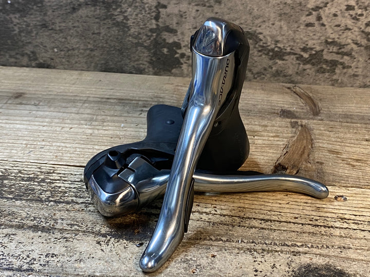 JO751 シマノ SHIMANO デュラエース DURA-ACE ST-7801 STIレバー 10S 左右セット ※変速滑り ジャンク
