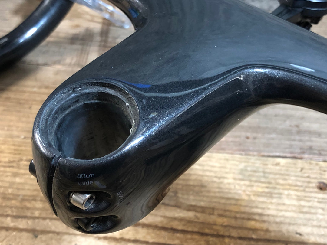 KF290 トレック TREK マドン MADONE KVF AERO INTEGRATED 一体型 カーボン ステム ハンドル 100/420mm -7°