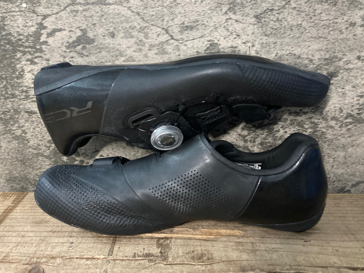 JY156 シマノ SHIMANO RC5 SHRC502M L01 S ビンディングシューズ 3穴 黒 EU41