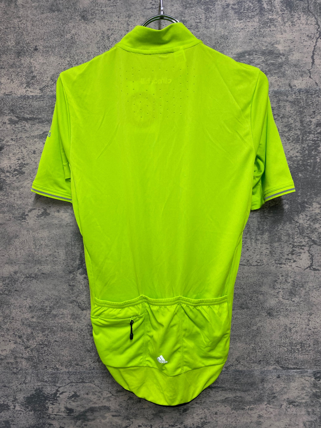 JI924 アディダス adidas 半袖 サイクルジャージ 緑 M climachill