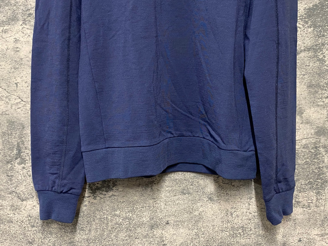 KI191 ラファ Rapha MERINO SWEAT SHIRT 長袖 スウェット ネイビー M