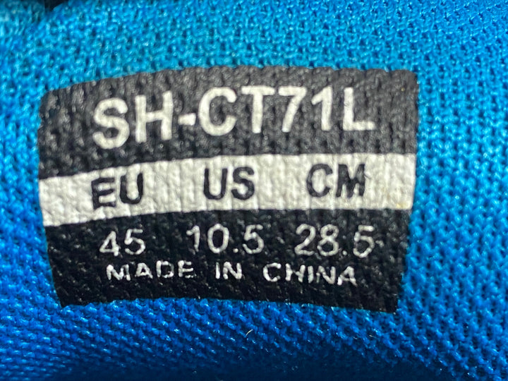KA249 シマノ SHIMANO SH-CT71 ビンディングシューズ SPD EU45 黒