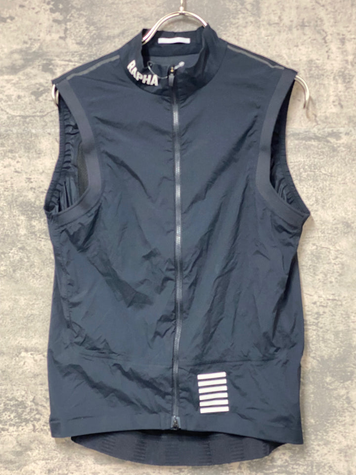 JZ143 ラファ Rapha PRO TEAM LIGHTWEIGHT GILET サイクルベスト ジレ 黒 M