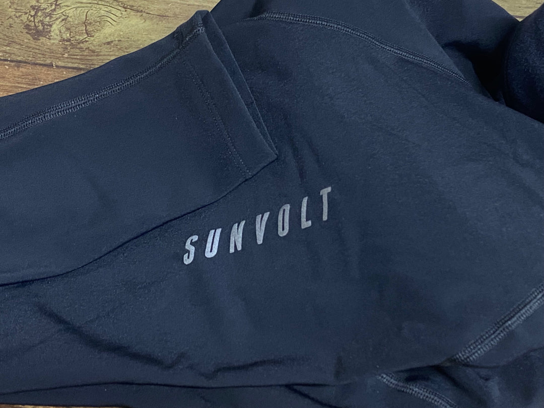 KR152 サンボルト SUNVOLT ビブタイツ 黒 M 裏起毛