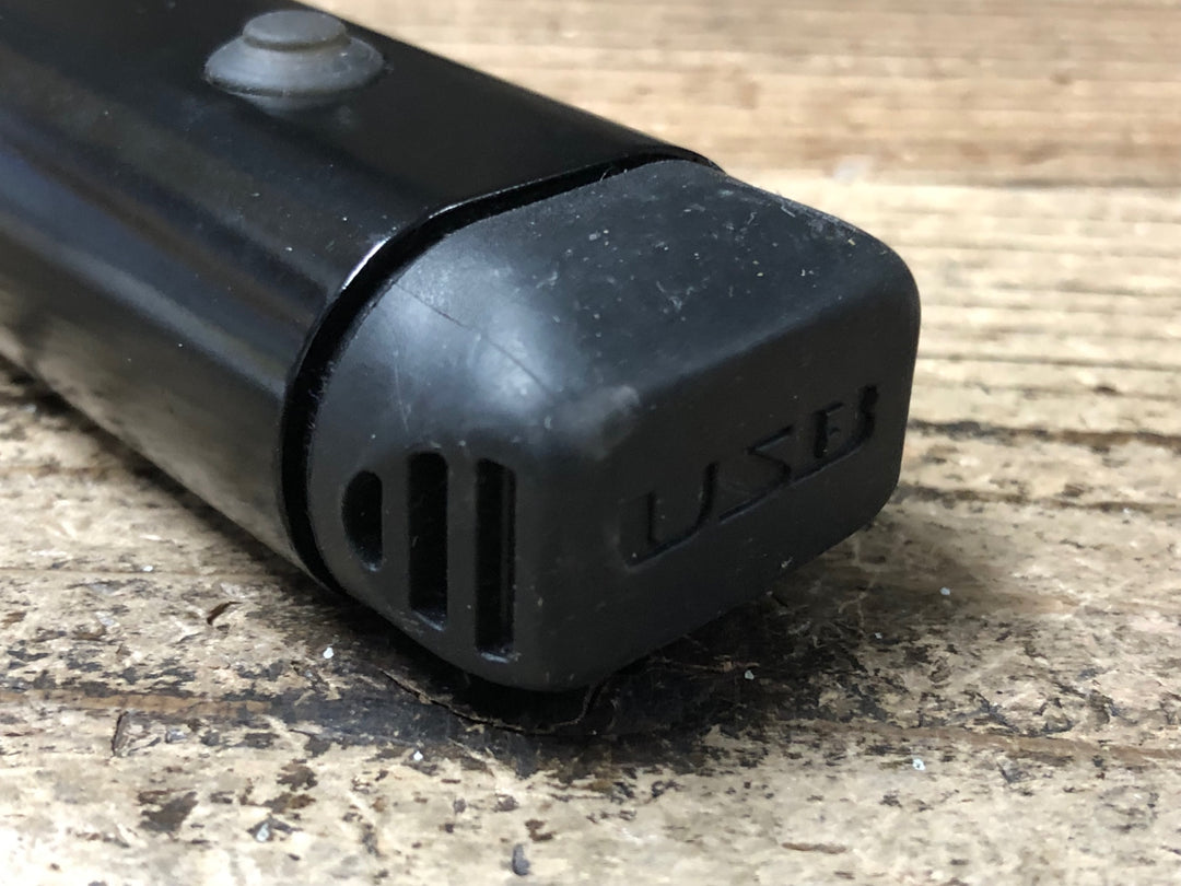 JY415 レザイン LEZYNE MICRO DRIVE 400XL フロントライト 点灯確認済 ※マウント欠品