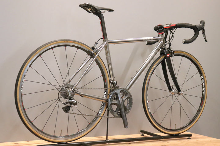 チネリ CINELLI XCR 2010頃 Sサイズ シマノ デュラエース 7900 10S ステンレス ロードバイク WH-7850-C24 【仙台店】