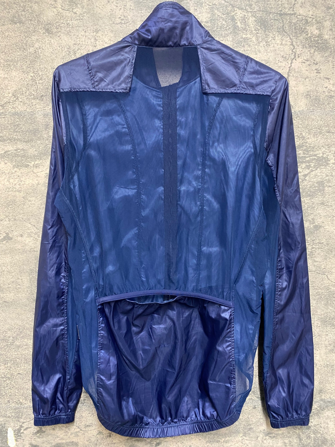 KS238 カフェドシクリステ cafe du cycliste Petra Jacket 長袖 ウィンドブレーカー 紺 S