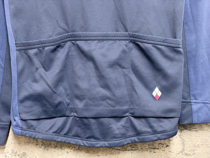 JO163 モンベル mont-bell 長袖 サイクルジャージ グレー レディース M