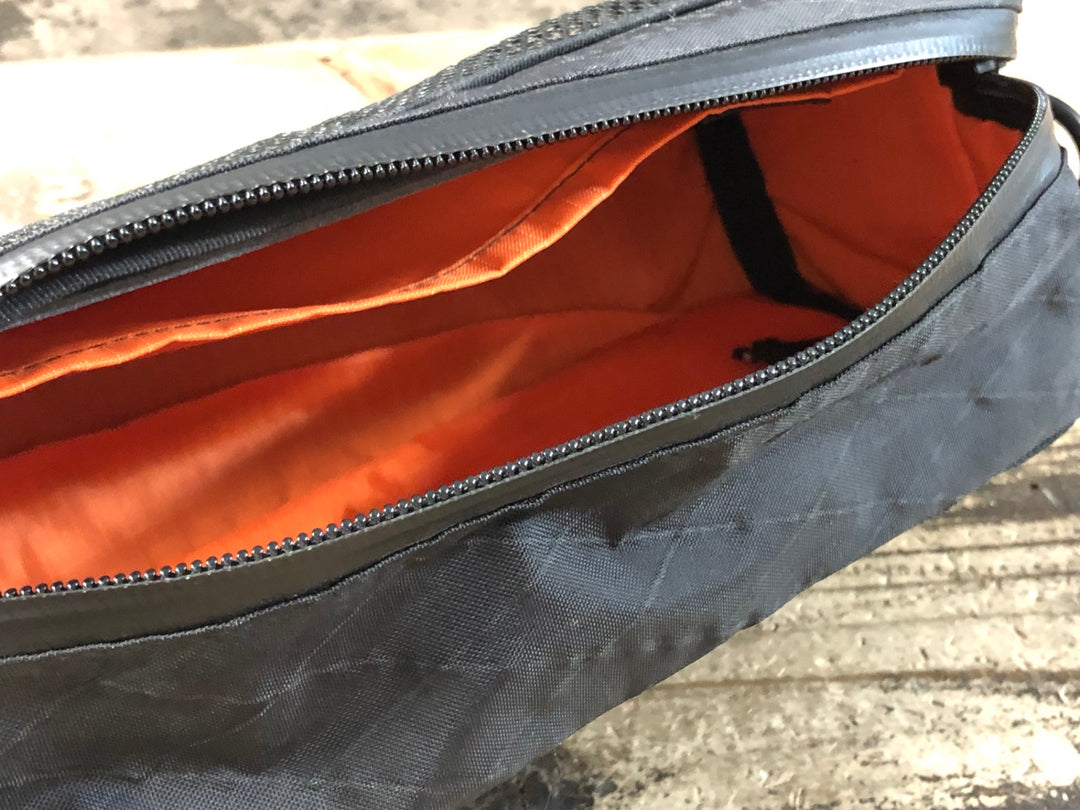 KD126 SAUCE CYCLE メッシュポケットバッグMESH POCKET BAR BAG V3 (ECOPAK / BLACK)
