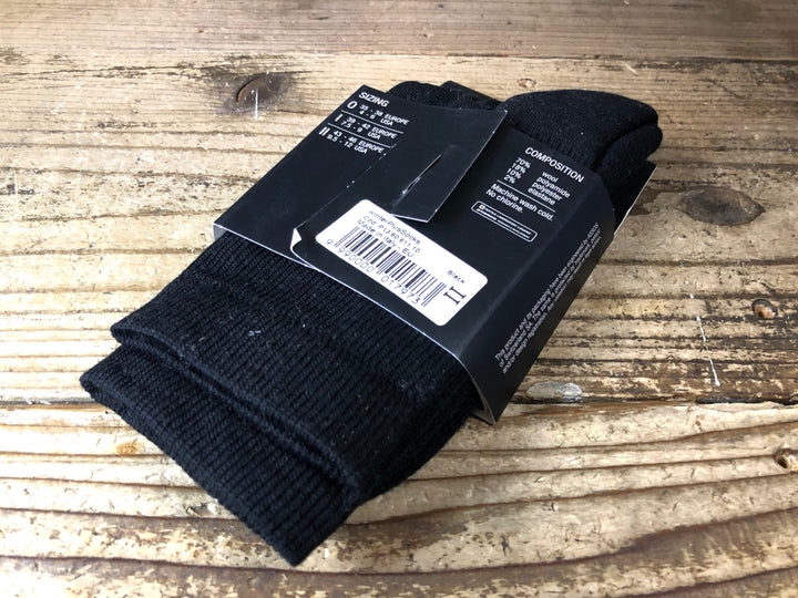 JQ190 アソス assos winterPlusSocks サイクルソックス 黒 2