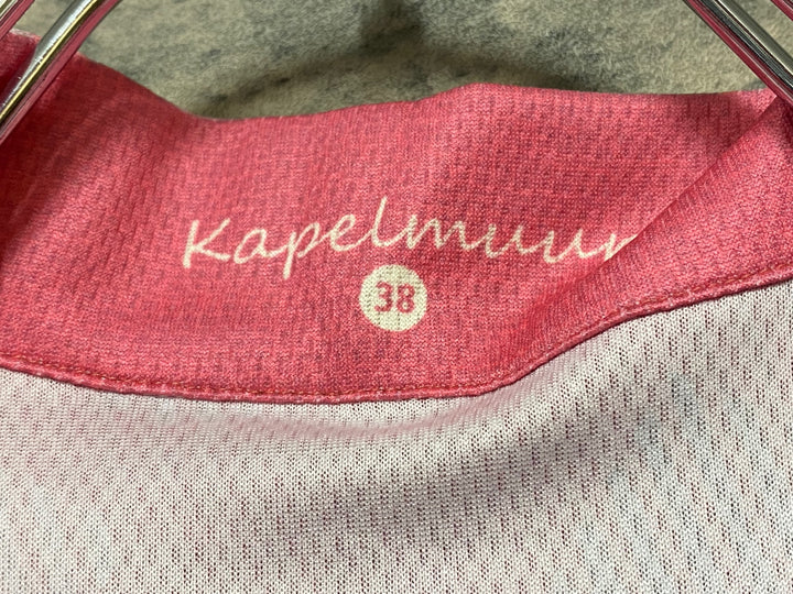 KJ966 カペルミュール KAPELMUUR 半袖 サイクルジャージ ピンクグレー 38 レディース