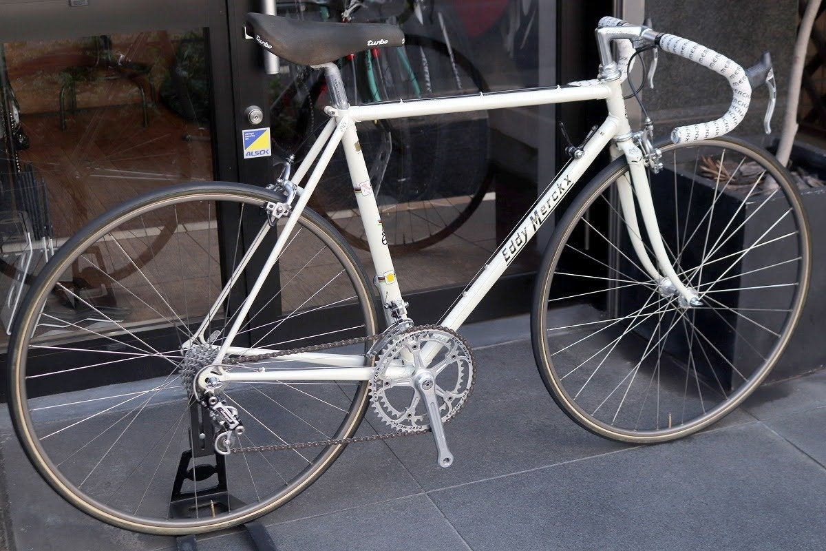 エディ メルクス EDDY MERCKX プロフェッショナル エアロ PROFESSIONAL AERO 1980年代前期 カンパ スーパーレコード  7S コロンバス SL スチール ロードバイク 【東京南麻布店】