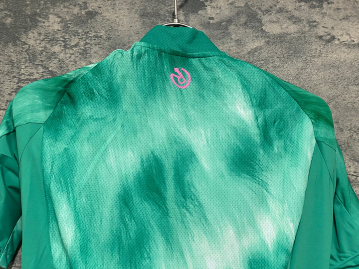 JV988 レリック reric Fuzzy Womens Standerd Jersey 半袖 サイクルジャージ レディース S 緑