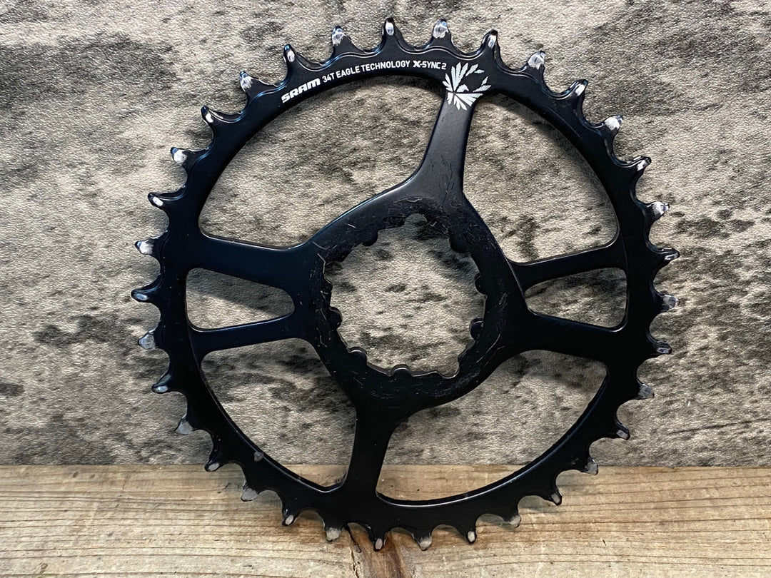 JH814 スラム SRAM X-SYNC2 チェーンリング 34T EAGLE TECHNOLOGY