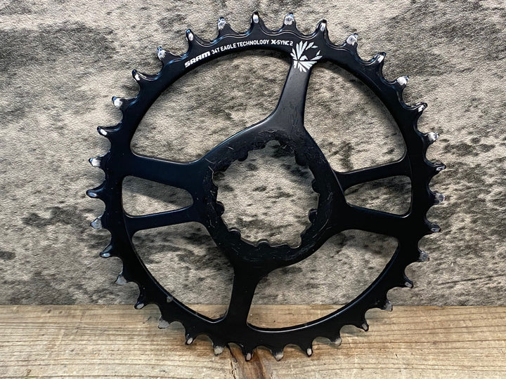 JH814 スラム SRAM X-SYNC2 チェーンリング 34T EAGLE TECHNOLOGY