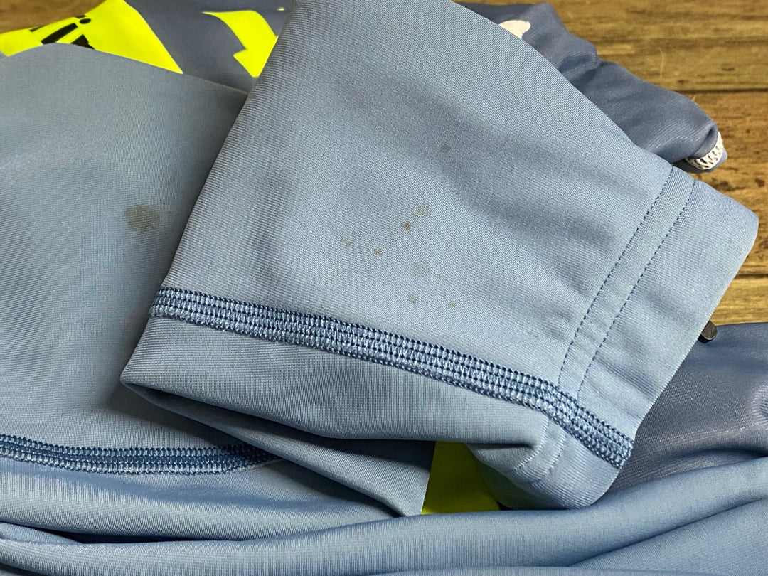 KJ866 スポーツフル sportful ビブタイツ 水色 L 裏起毛 TINKOFF