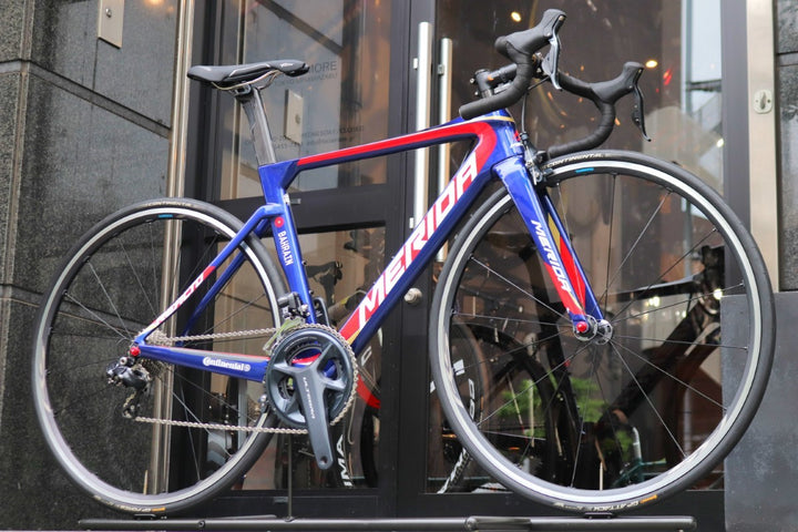 メリダ MERIDA リアクト REACTO TEAM-E 2018年モデル 47サイズ シマノ アルテグラ 6870 11S DI2 カーボン ロードバイク 【東京南麻布店】