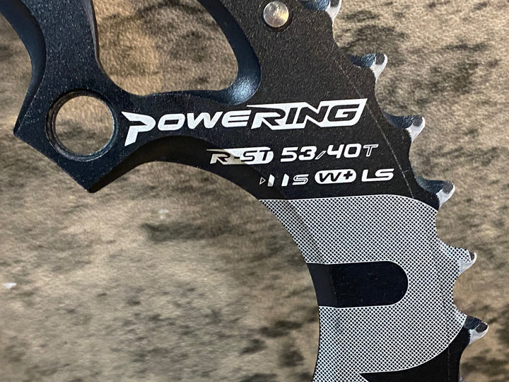 JN510 ライデア RIDEA POWERING 楕円 チェーンリング 53/40T PCD130