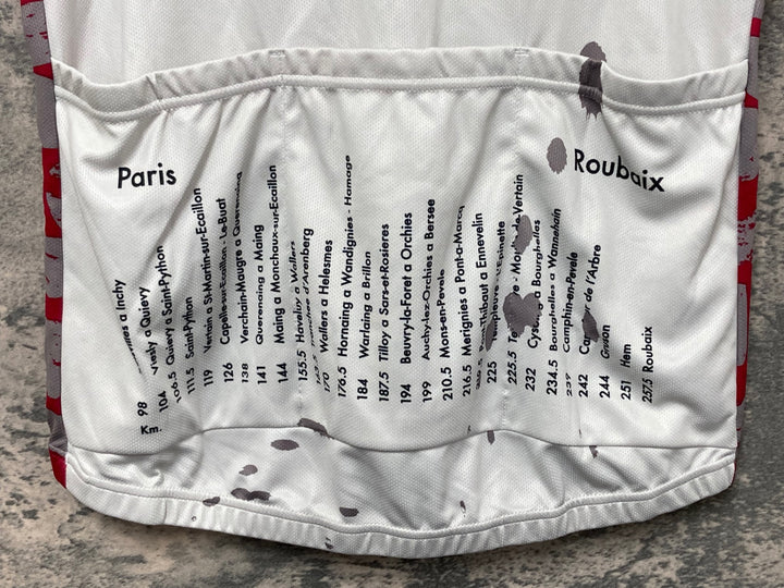 JW816 ジョルダーナ Giordana 半袖 サイクルジャージ 白 L