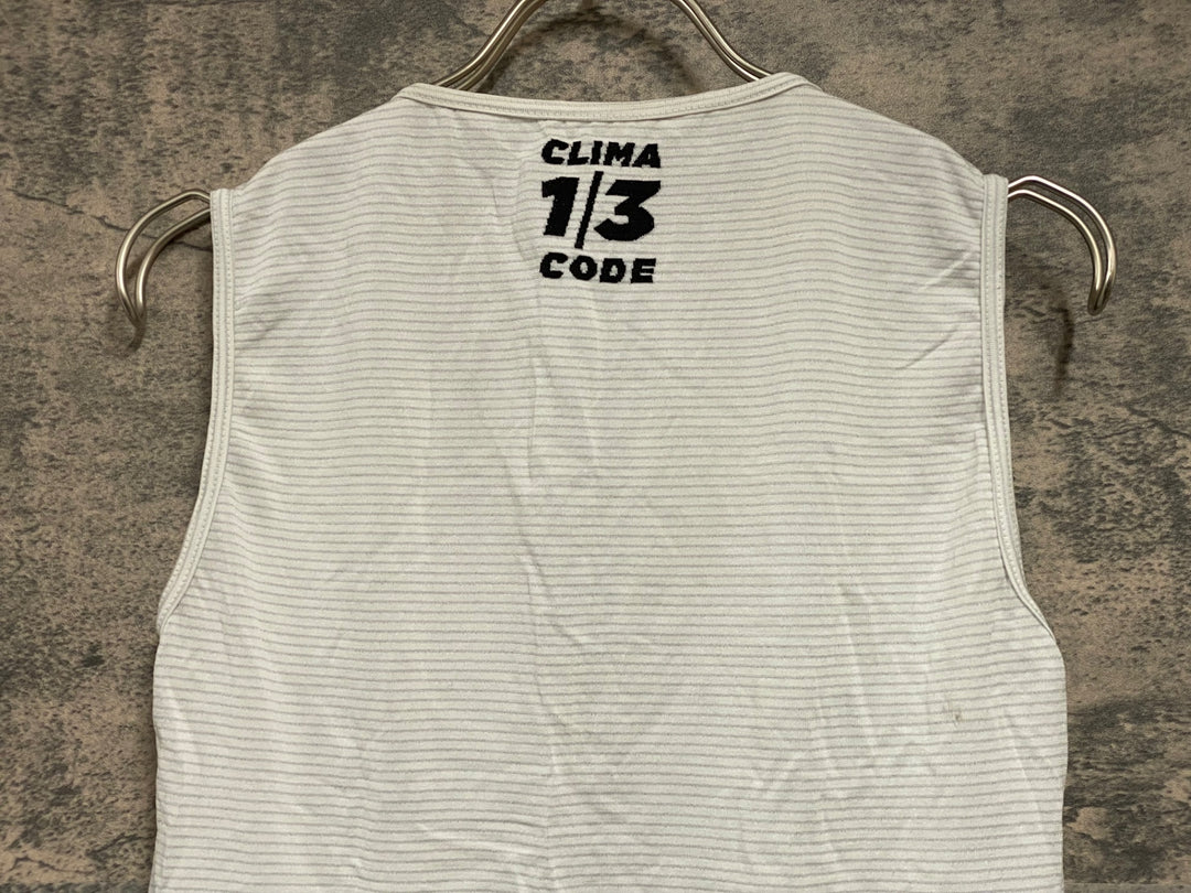 JO785 アソス ASSOS スキンレイヤー SKIN LAYER ノースリーブ 白 Mサイズ