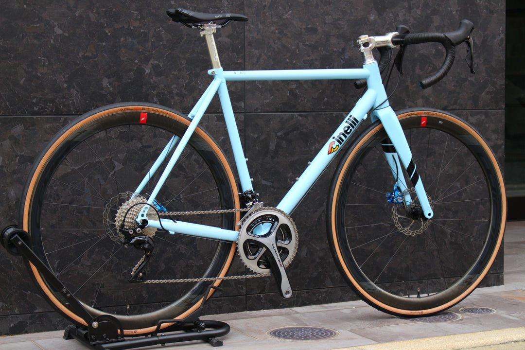 決算SALE チネリ CINELLI ネモティグ ディスク NEMO TIG DISC 2023 Mサイズ シマノ 105 R7000 MIX クロモリ ロードバイク【福岡店】