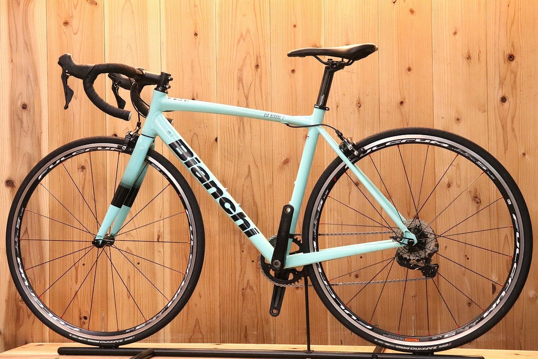 【フロントシングル仕様】 ビアンキ BIANCHI ヴィアニローネ VIA NIRONE 7 2021年モデル 53サイズ シマノ 105 R7000 MIX 11S アルミ ロードバイク 【芦屋店】