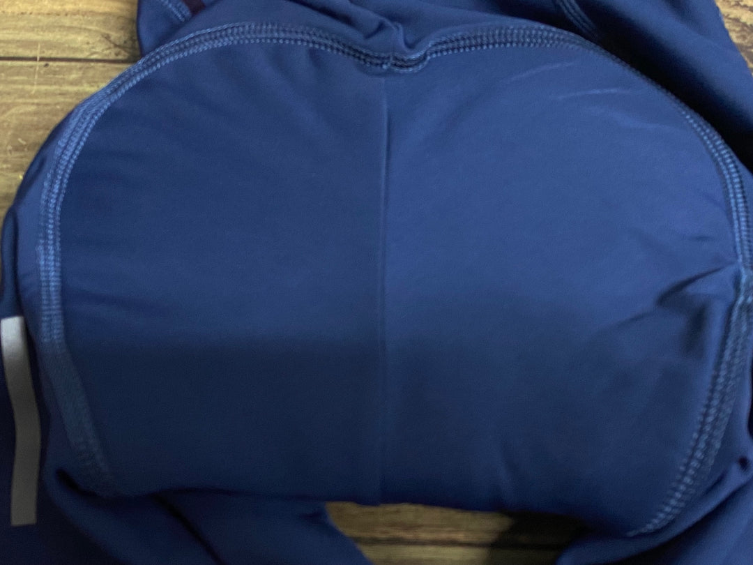JY526 パスノーマルスタジオ PAS NORMAL STUDIOS Essential Thermal Bibs ビブショーツ ネイビー レディース XS 裏起毛