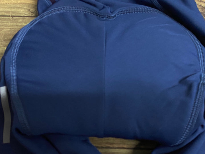 JY526 パスノーマルスタジオ PAS NORMAL STUDIOS Essential Thermal Bibs ビブショーツ ネイビー レディース XS 裏起毛