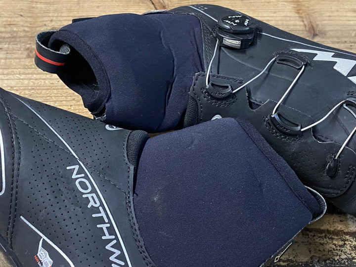 KK014 ノースウェーブ NORTHWAVE FLASH GTX ビンディングシューズ 3穴 EU41 傷 ※ほつれアリ