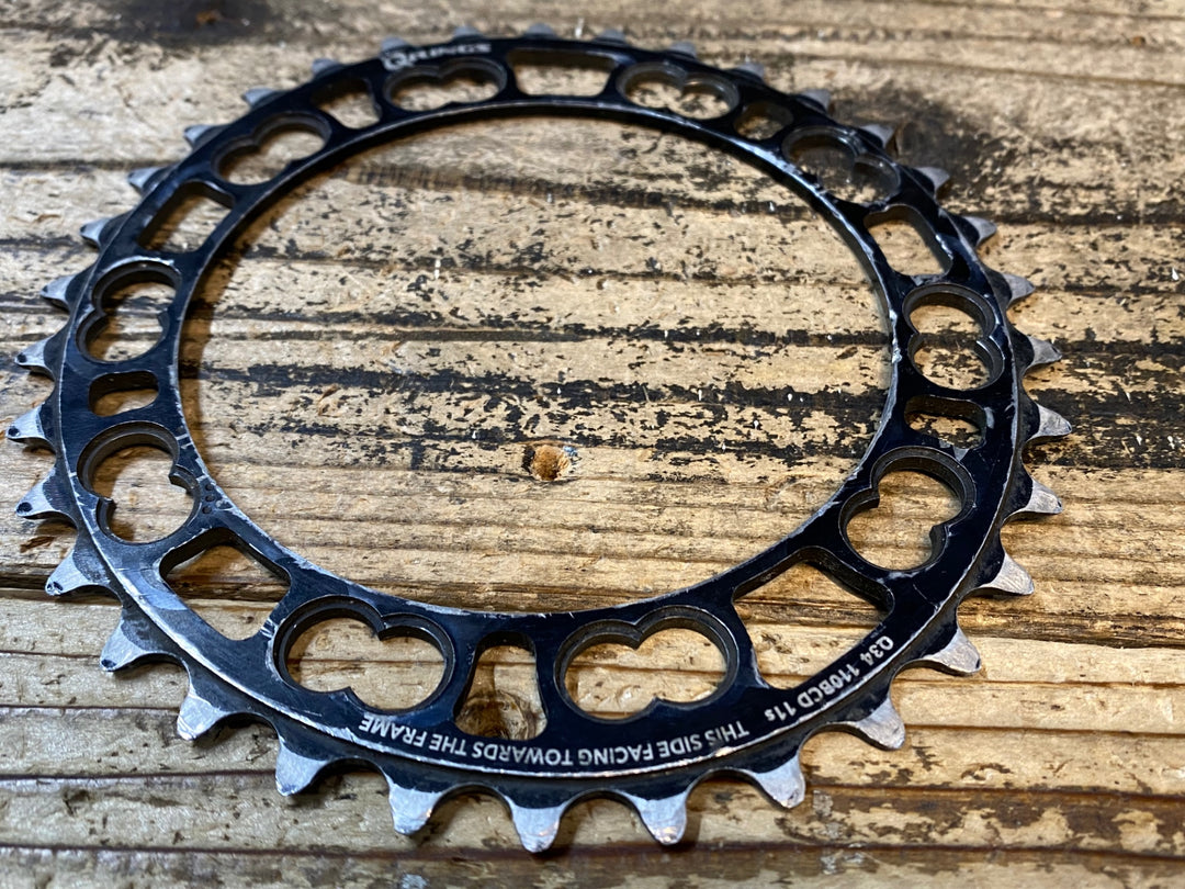 JQ020 ローター ROTOR QRINGS チェーンリング 50/34T 110BCD