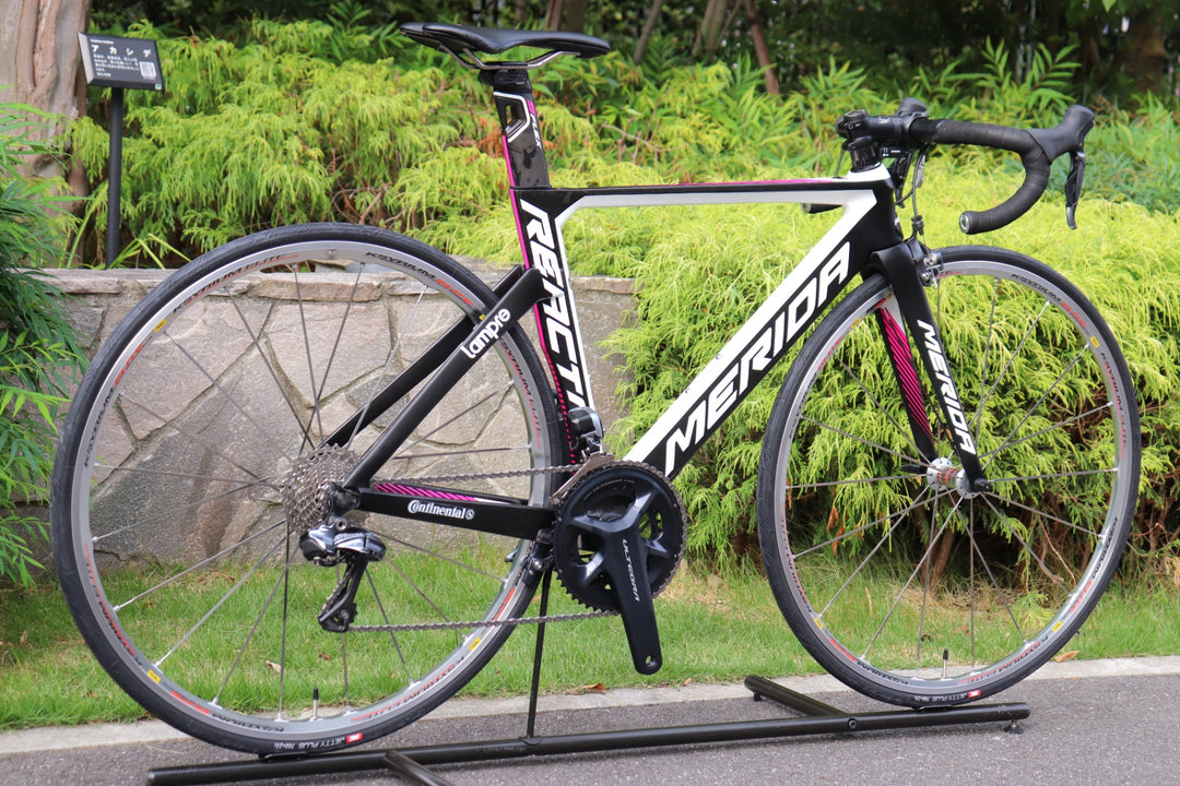 メリダ MERIDA リアクト REACTO TEAM-E 2017年 47サイズ シマノ アルテグラ 6870 11S Di2 カーボン ロードバイク 【さいたま浦和店】