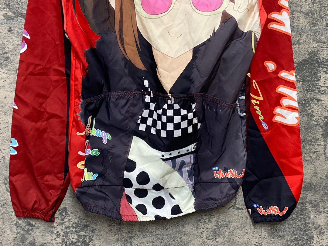 KD859 モノクローバー MONOCLOVER 長袖 ウィンドブレーカー バーガンディ S けいおん！平沢唯 Birthday ver.