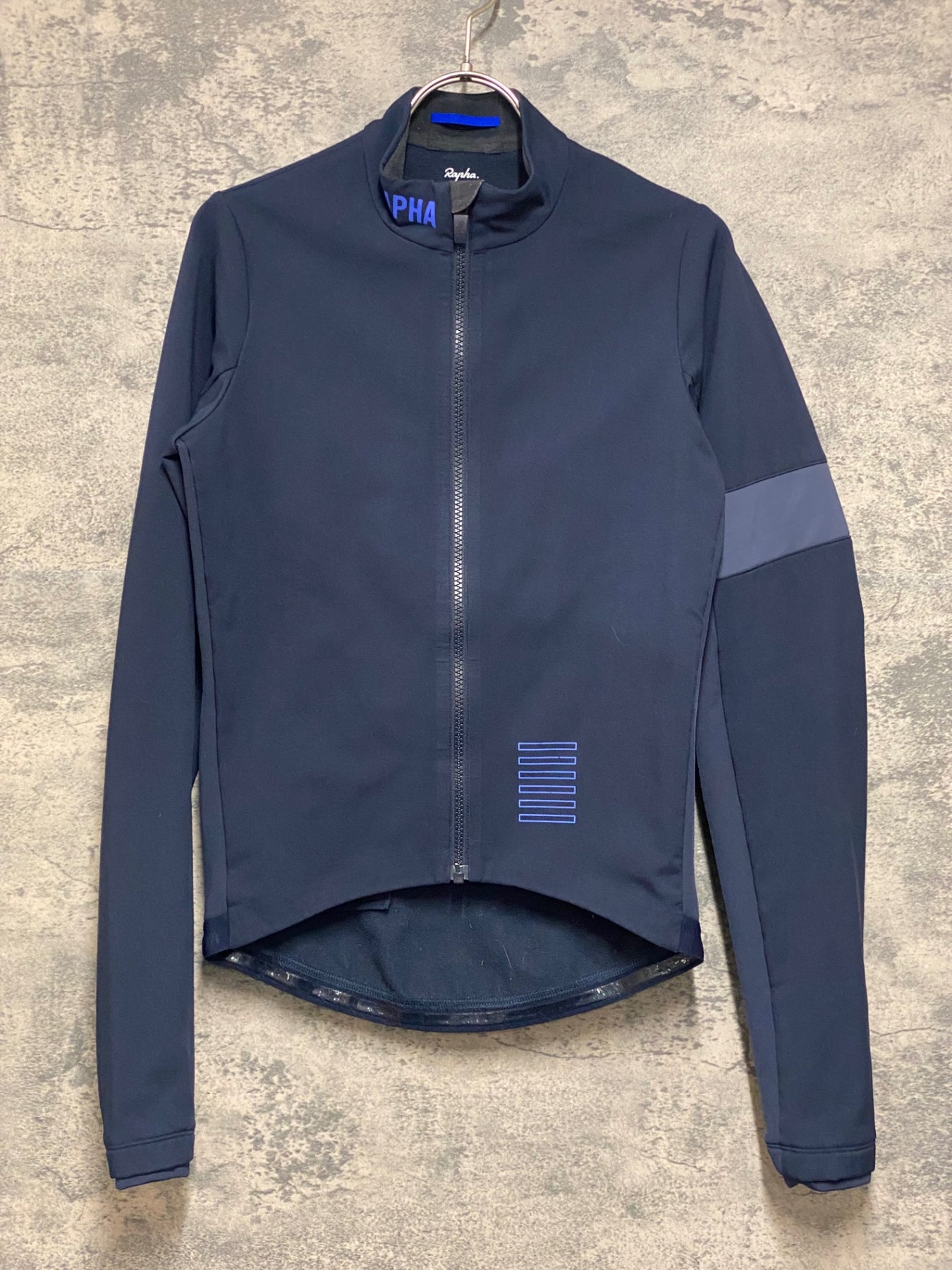 Rapha Pro Team トレーニングジャケット S ネイビー JO806 ラファ Rapha PRO TEAM TRAINING JACKET 長袖 サイクル