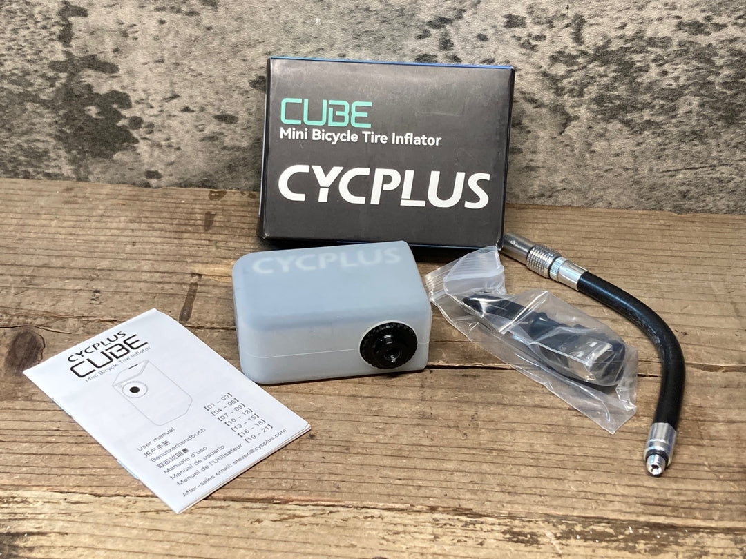 JK666 CYCPLUS CUBE 電動ポンプ 空気入れ 動作確認済