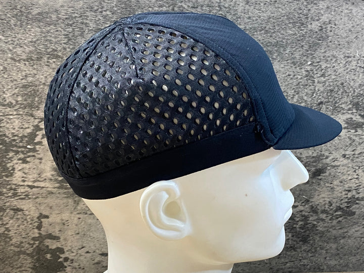 KB337 ラファ Rapha Indoor Training Cap キャップ 黒 ワンサイズ メッシュ