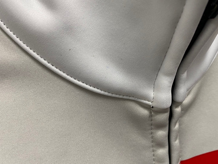 JW575 カステリ CASTELLI 長袖サイクルジャージ グレー黒 M 裏起毛