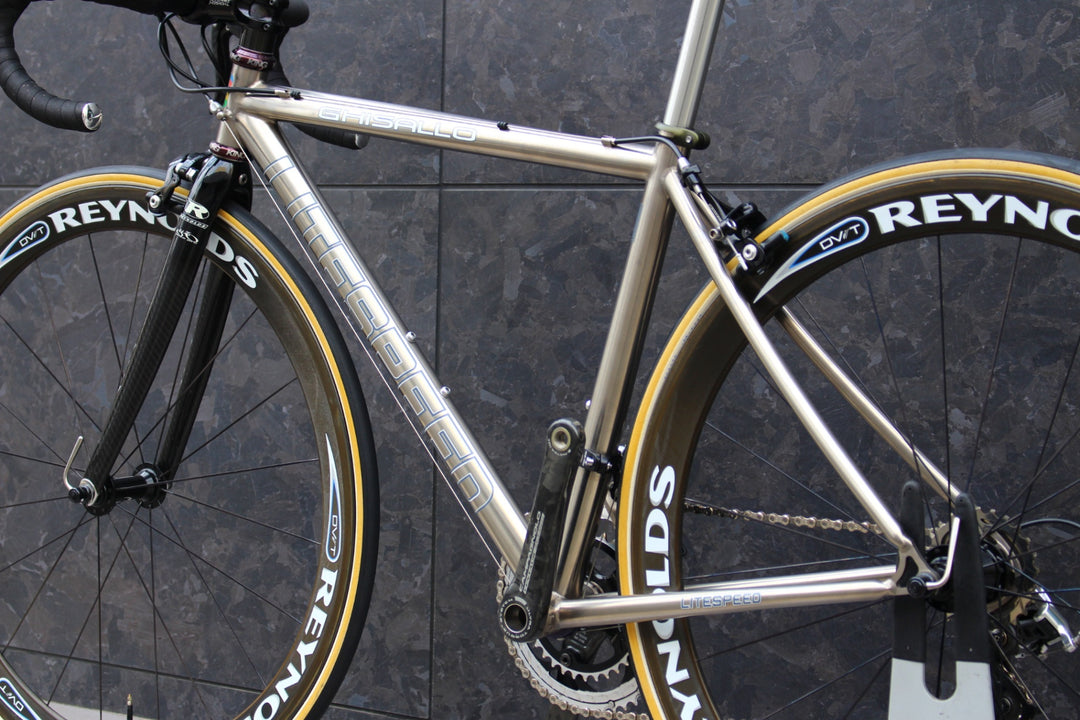 ライトスピード LITESPEED ギサロ GHISALLO カンパニョーロ レコード Mix 10S チタン ロードバイク【福岡店】