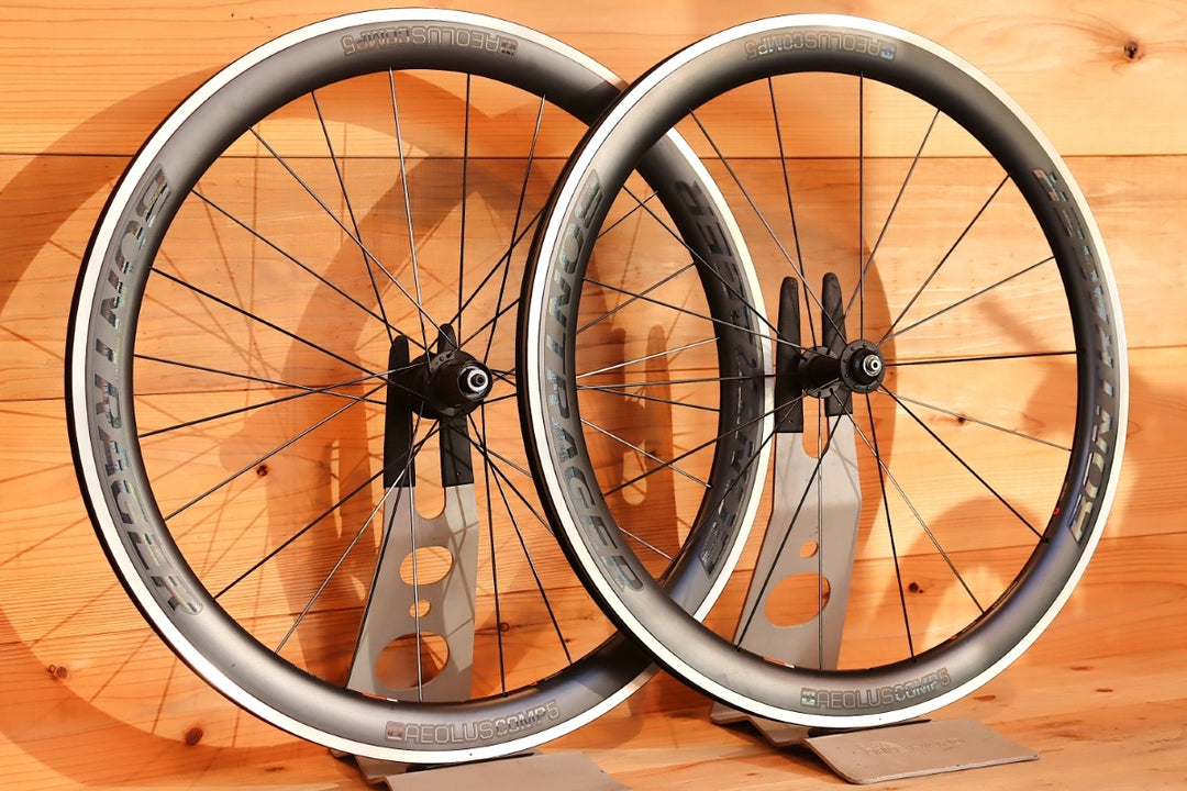 ボントレガー BONTRAGER アイオロス AEOLUS COMP5 アルミ カーボン チューブレス ホイールセット シマノ12S /11S 【千葉店】
