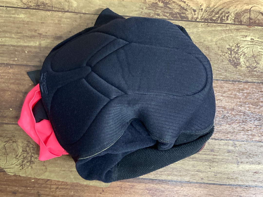 JE272 ラファ Rapha SOUPLESSE WINTER TIGHTS WITH PAD ビブタイツ ブラック ピンク レディース XXS