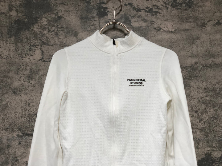 KK156 パスノーマルスタジオ PAS NORMAL STUDIOS ESCAPISM LONG SLEEVE JERSEY 長袖 サイクルジャージ 白 S